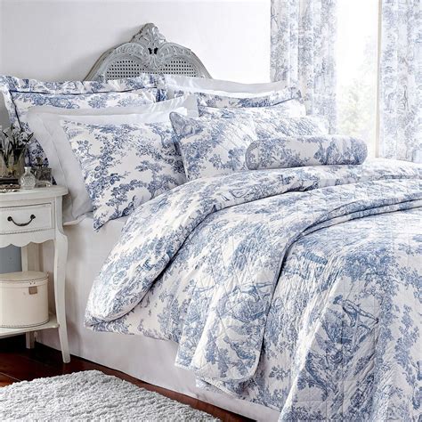 toile de jouy bedding